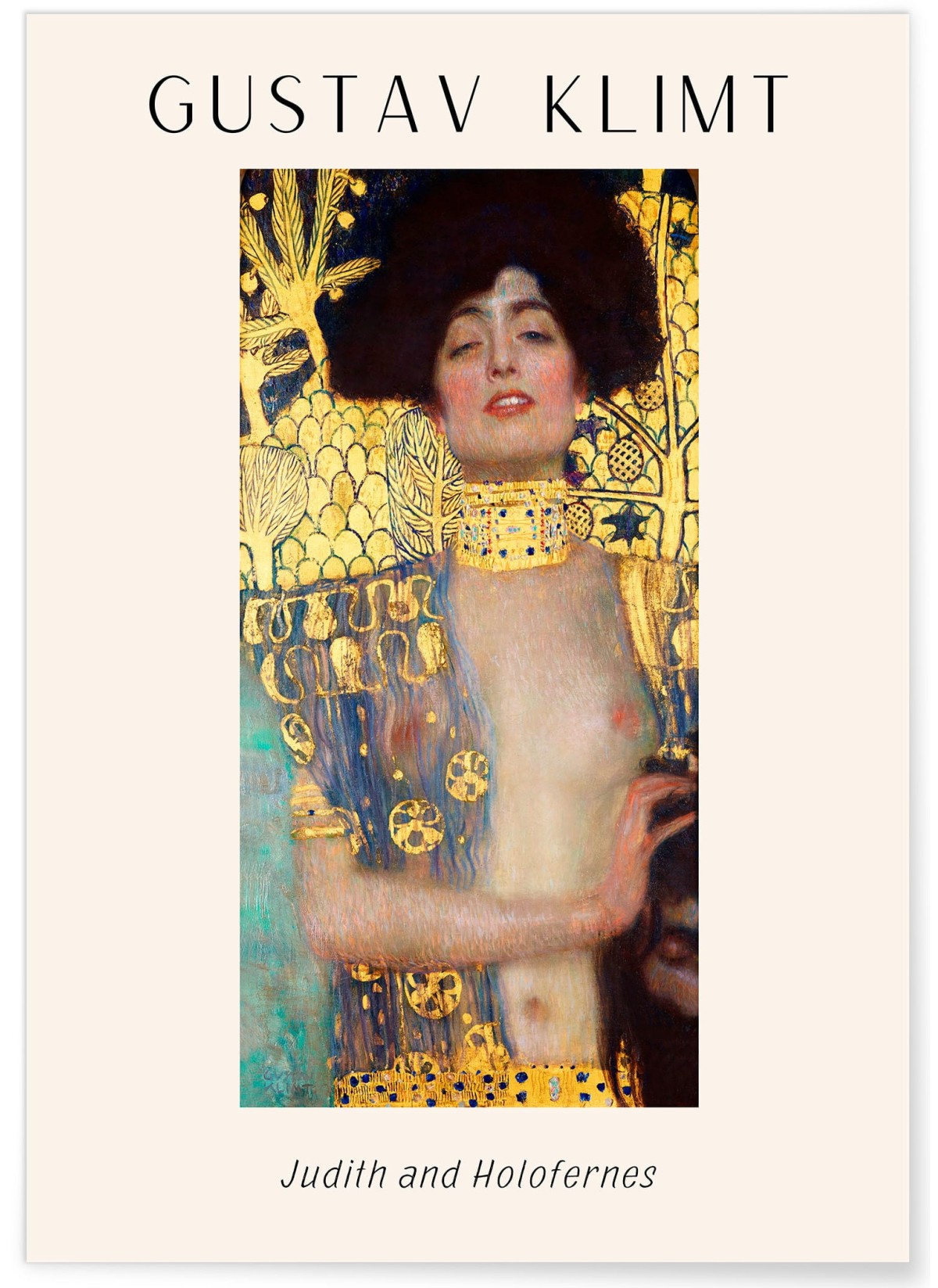 Affiche Gustav Klimt « Judith and Holofernes »