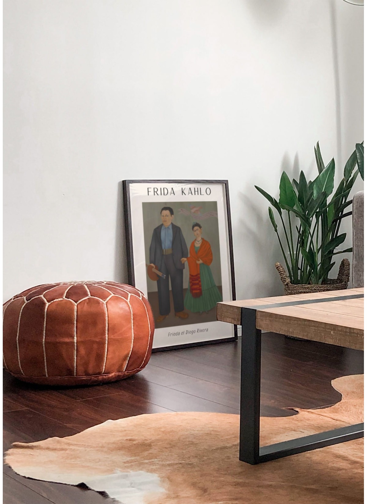 Affiche Frida Kahlo « Frieda and Diego Rivera »