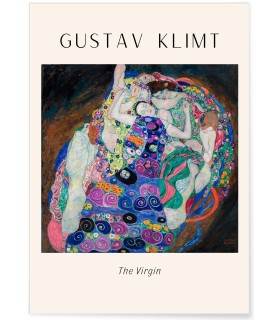 Affiche Gustav Klimt « The Virgin »