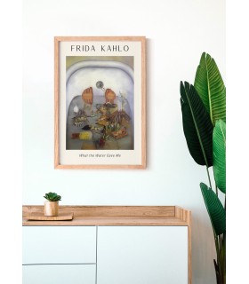 Affiche Frida Kahlo « What the Water Gave Me »