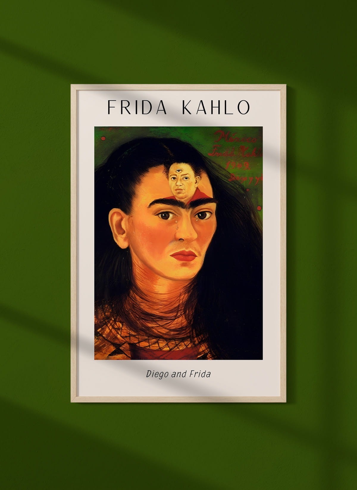 Affiche Frida Kahlo « Diego and Frida »