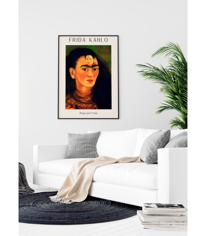 Affiche Frida Kahlo « Diego and Frida »