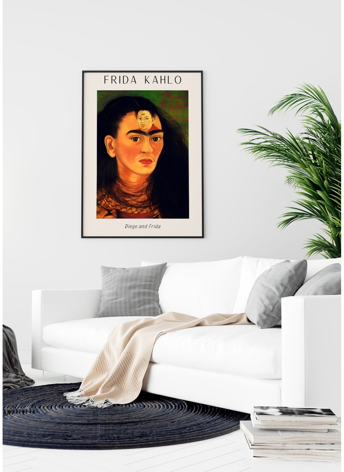 Affiche Frida Kahlo « Diego and Frida »