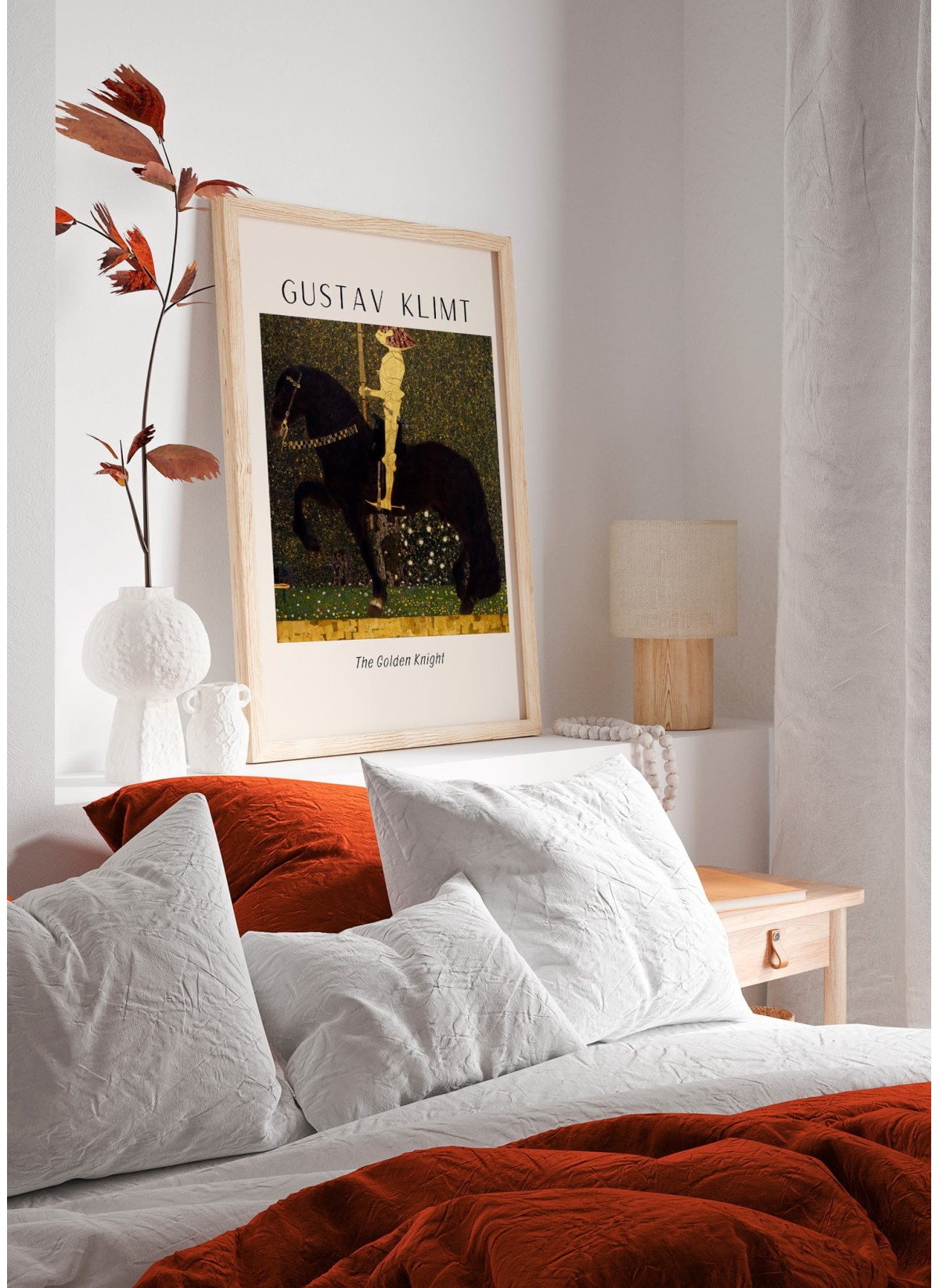 Affiche Gustav Klimt « The Golden Knight »