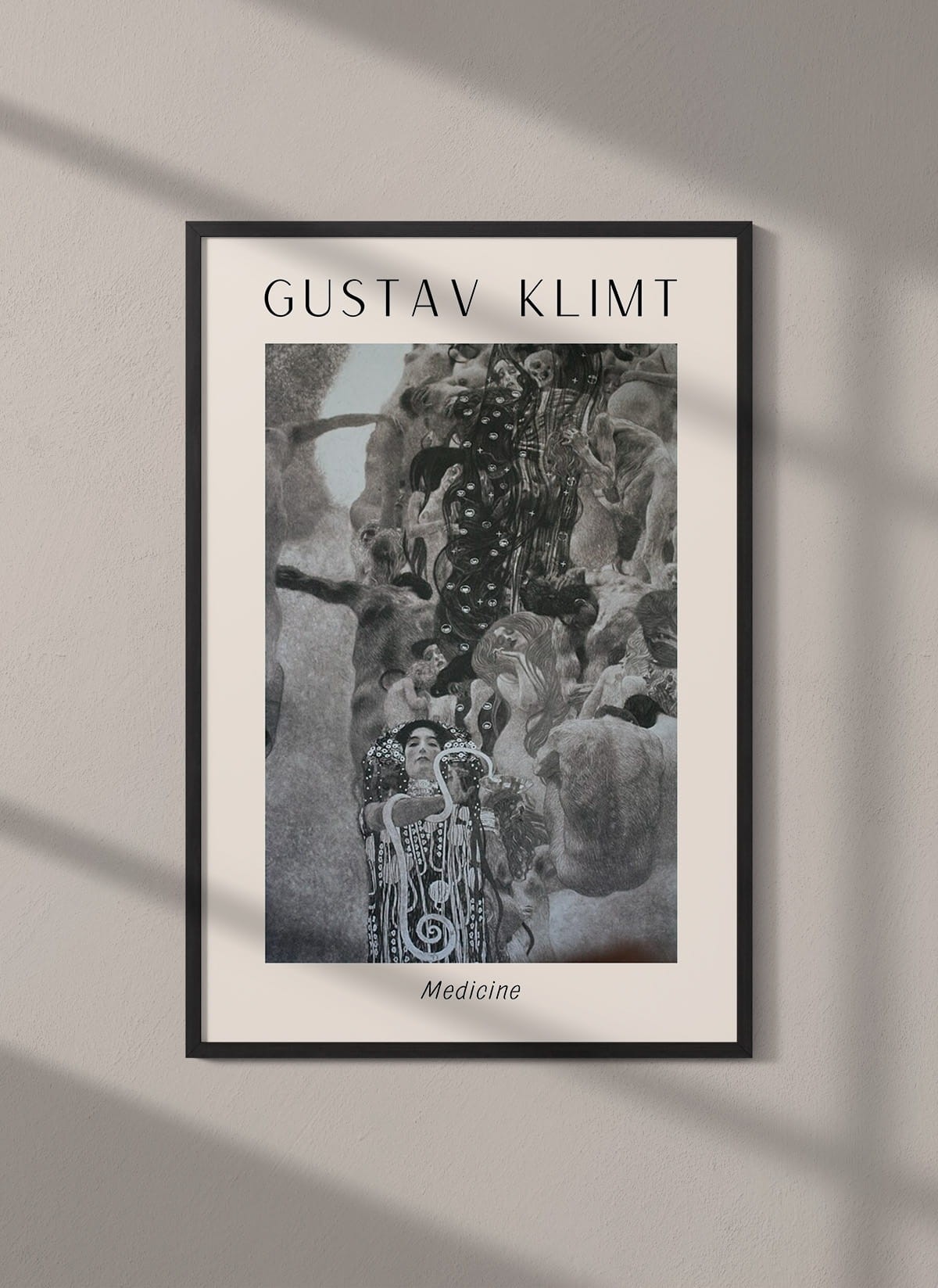 Affiche Gustav Klimt « Medicine »