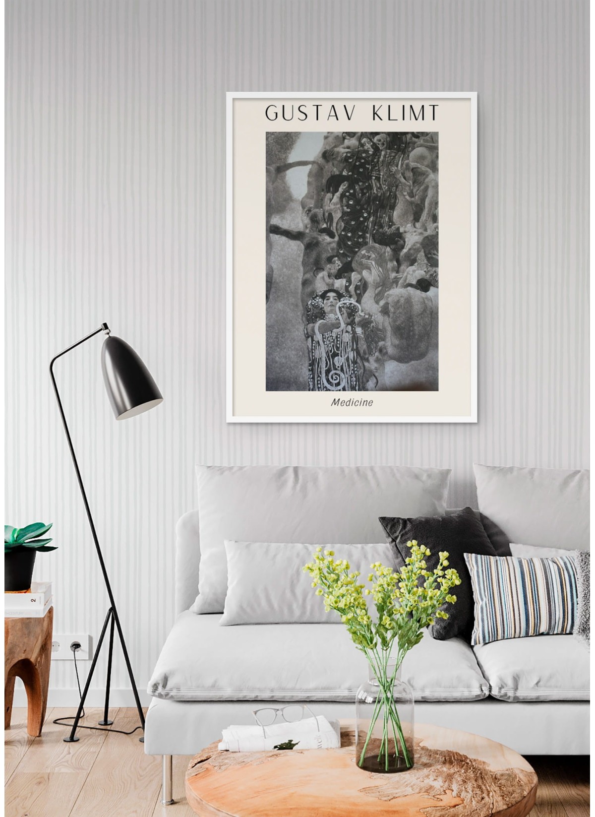 Affiche Gustav Klimt « Medicine »
