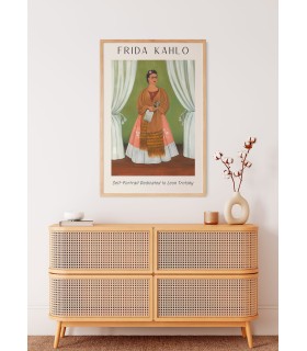 Affiche Frida Kahlo « Self-Portrait Dedicated to Leon Trotsky »