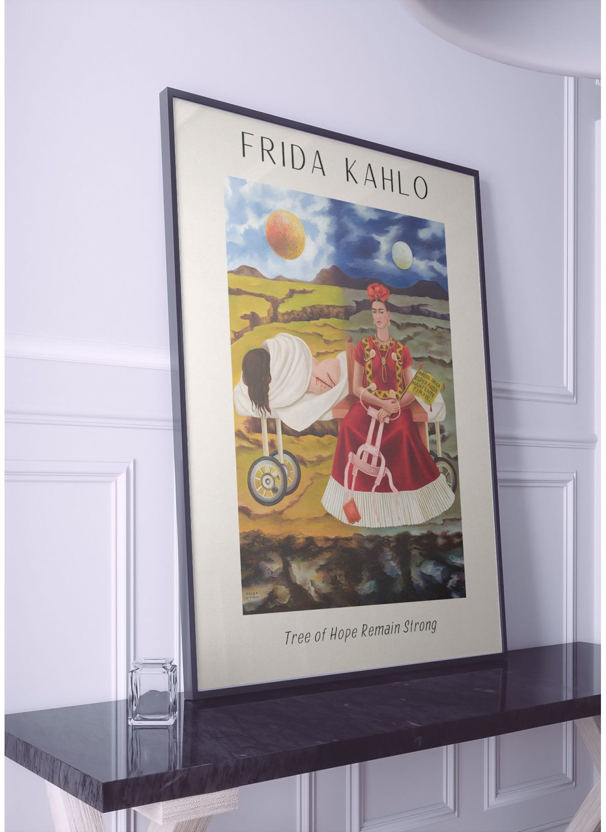 Affiche Frida Kahlo « Tree of Hope Remain Strong »
