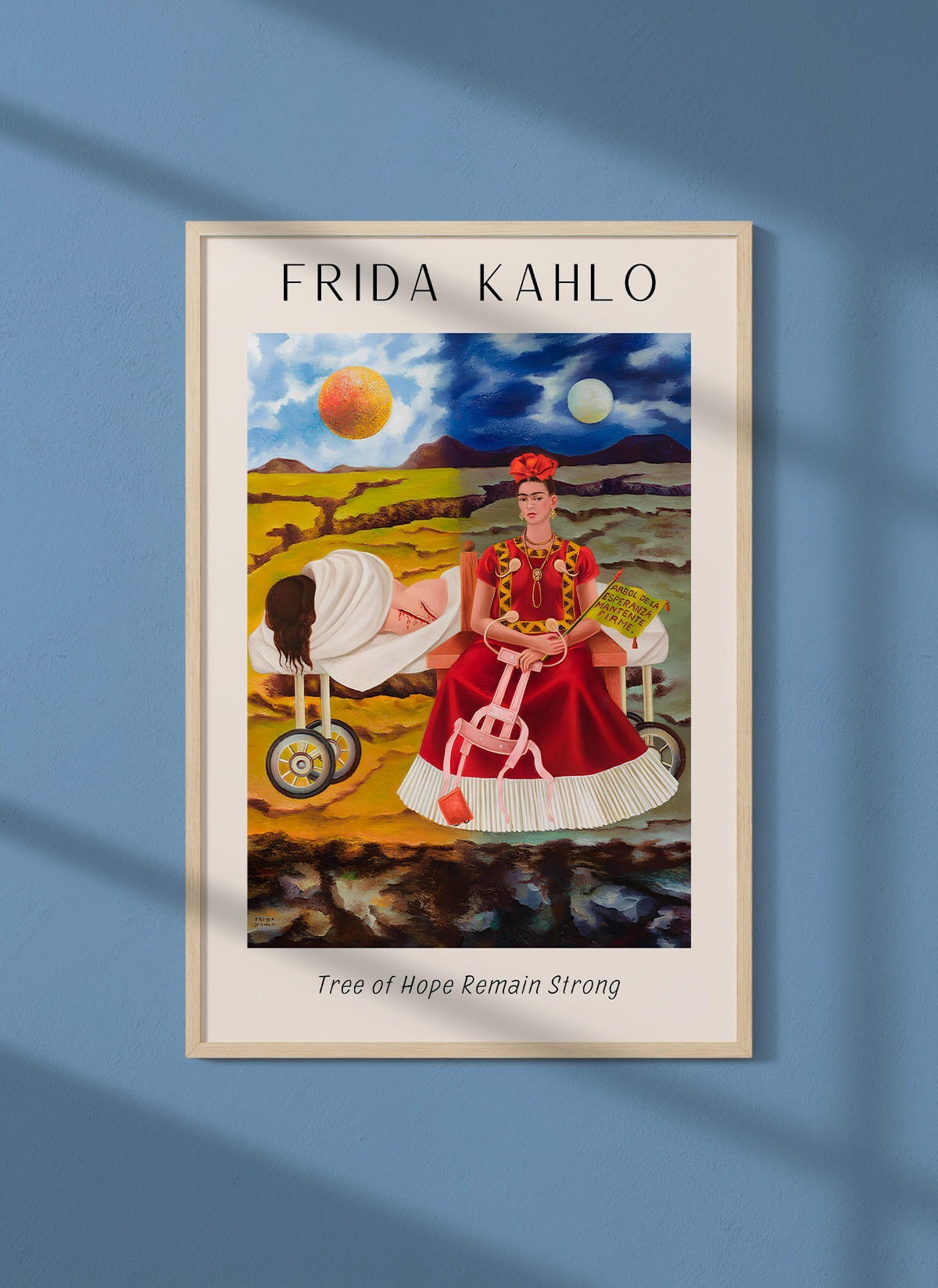 Affiche Frida Kahlo « Tree of Hope Remain Strong »