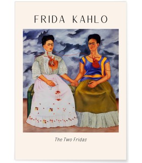 Affiche Frida Kahlo « The Two Fridas »