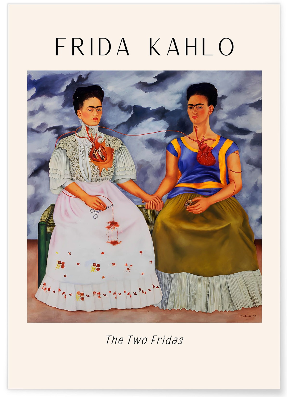 Affiche Frida Kahlo « The Two Fridas »