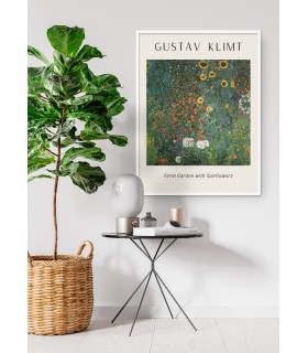 Affiche Gustav Klimt « Farm Garden with Sunflowers »