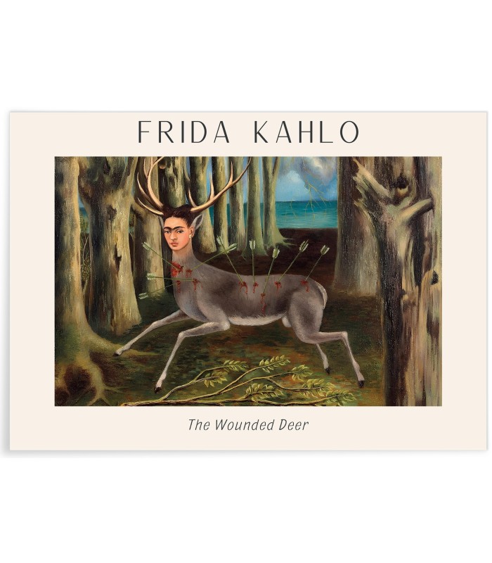 Affiche Frida Kahlo « The Wounded Deer »