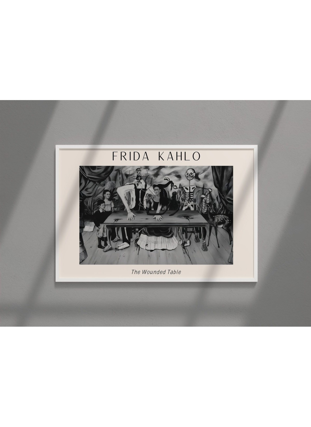 Affiche Frida Kahlo « The Wounded Table »