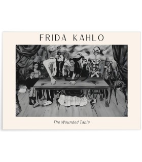 Affiche Frida Kahlo « The Wounded Table »
