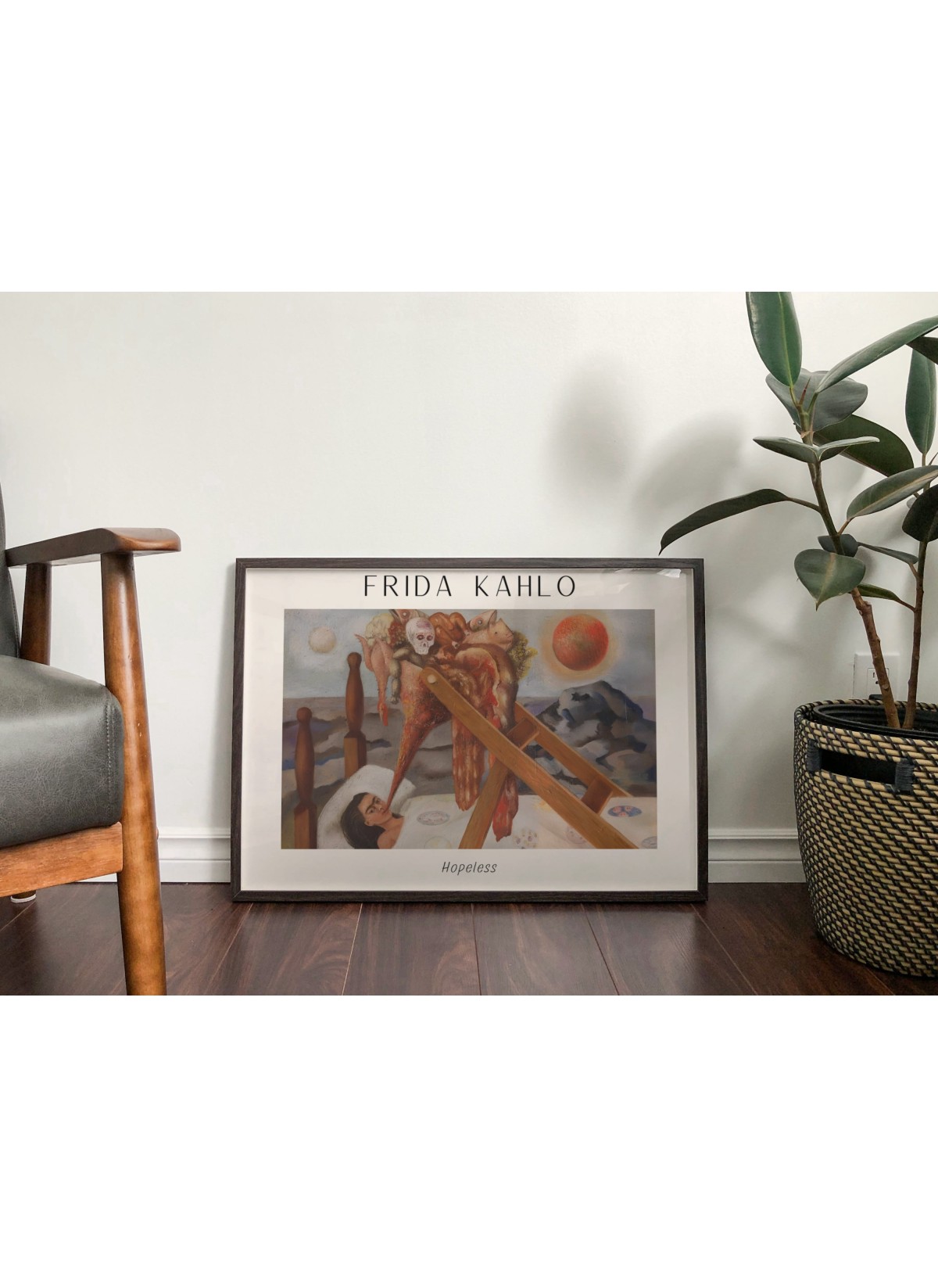 Affiche Frida Kahlo « Hopeless »