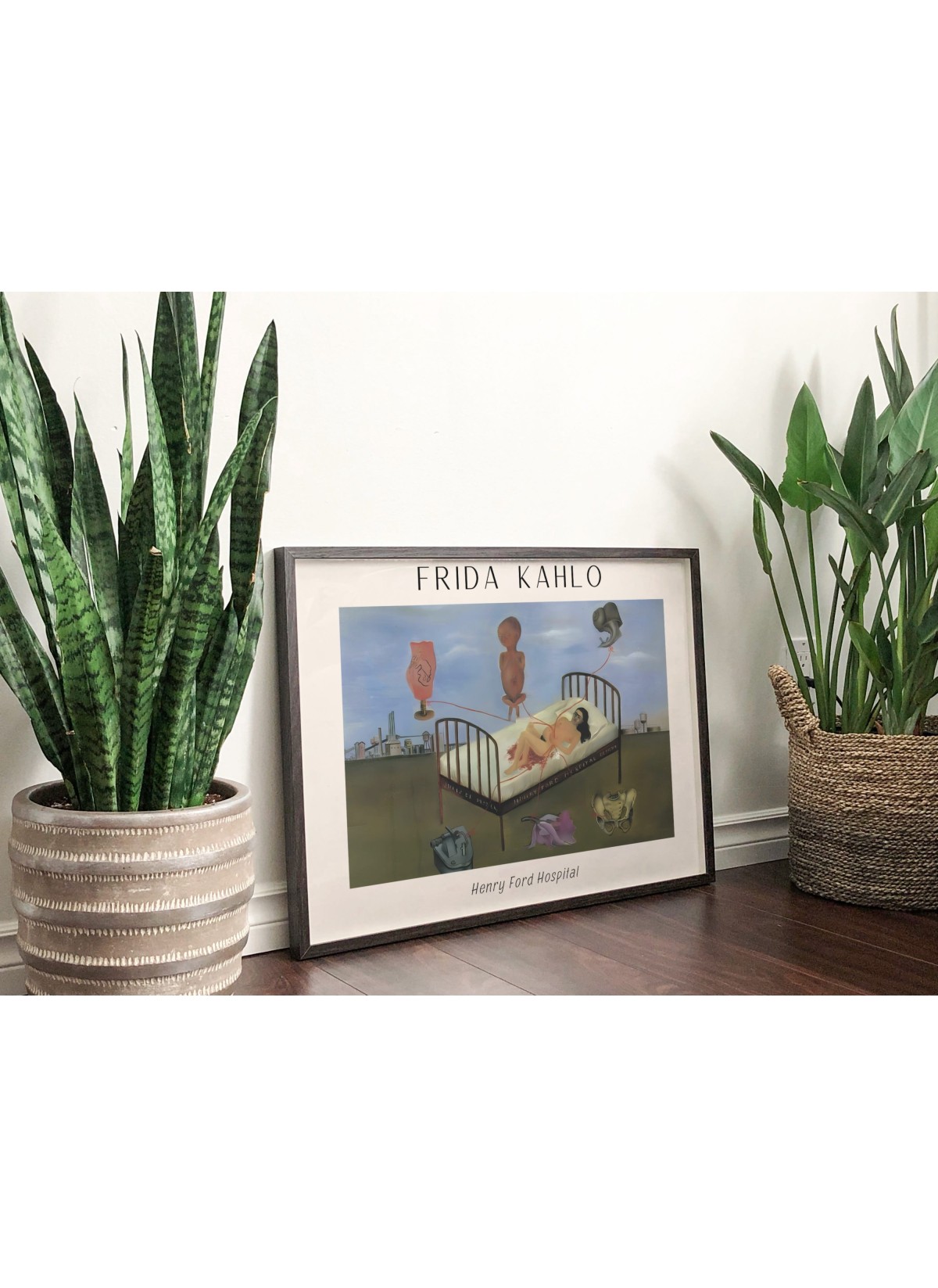 Affiche Frida Kahlo « Henry Ford Hospital »