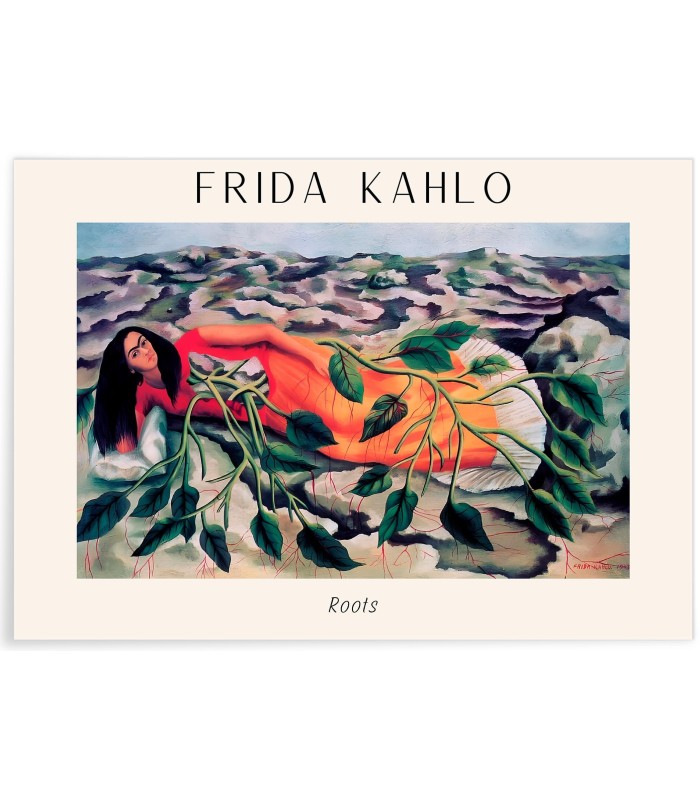 Affiche Frida Kahlo « Roots »