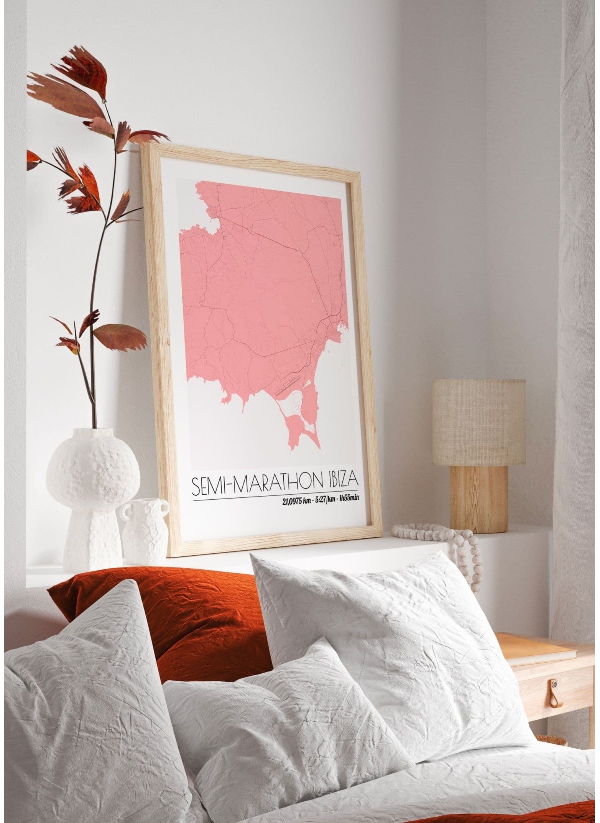 Affiche Running - Carte personnalisée