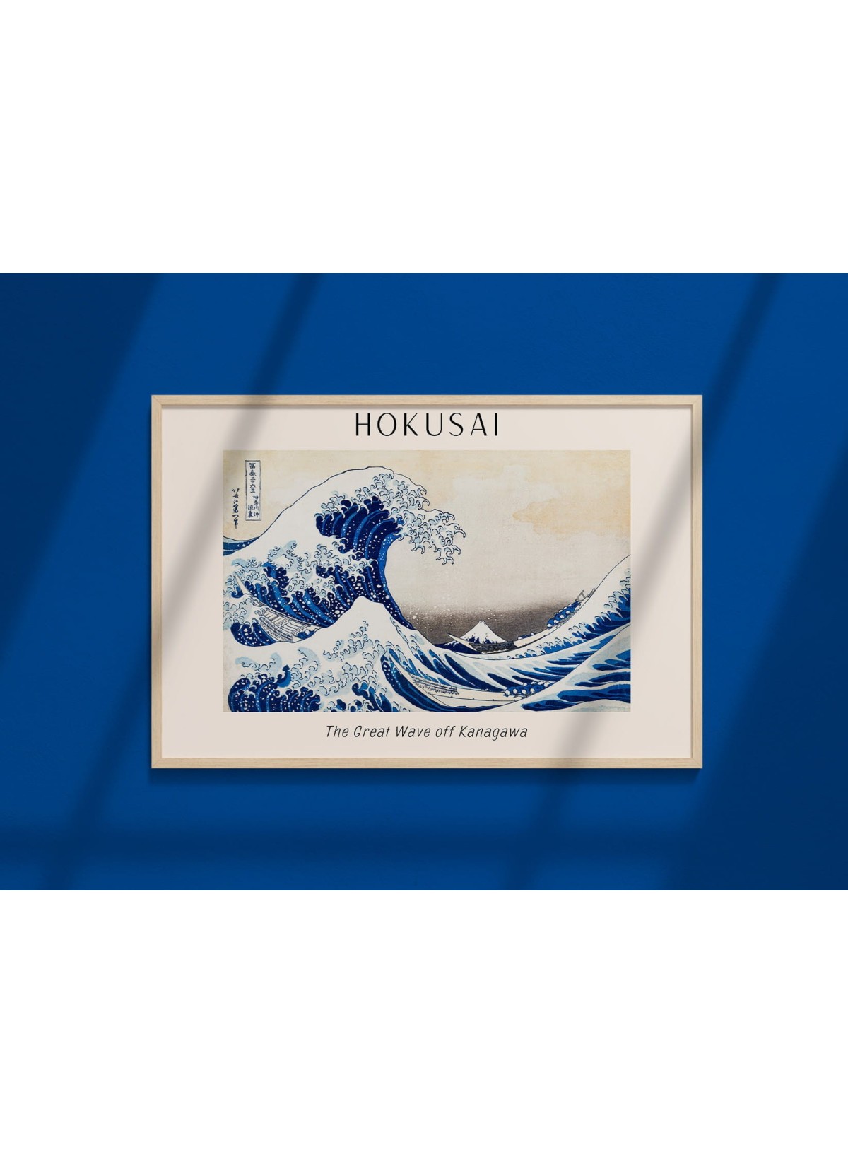 Affiche Hokusai "The Great Wave off Kanagawa"