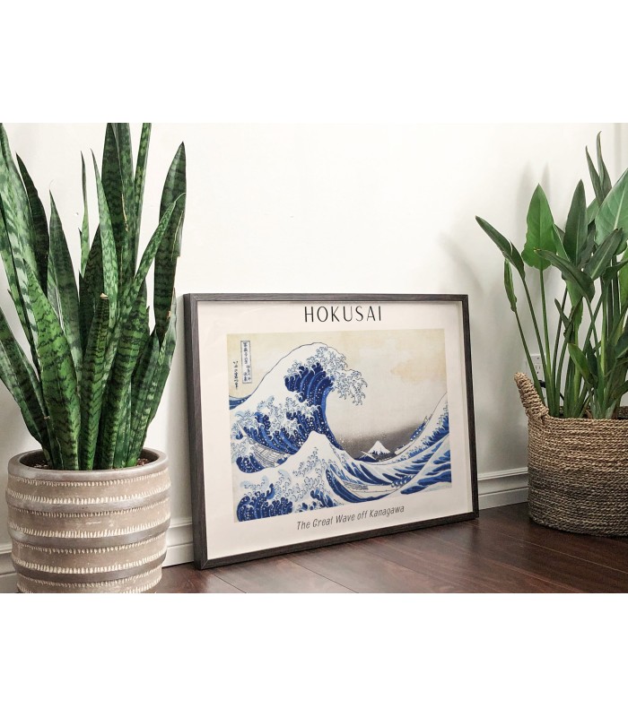 Affiche Hokusai "The Great Wave off Kanagawa"