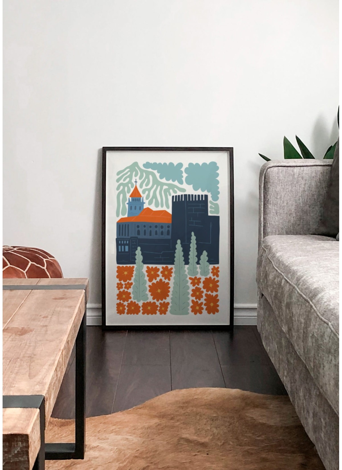 Affiche Espagne Alhambra