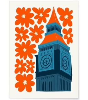 Affiche Londres Big Ben