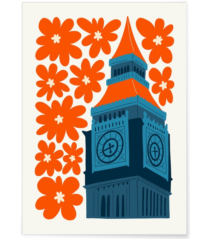 Affiche Londres Big Ben