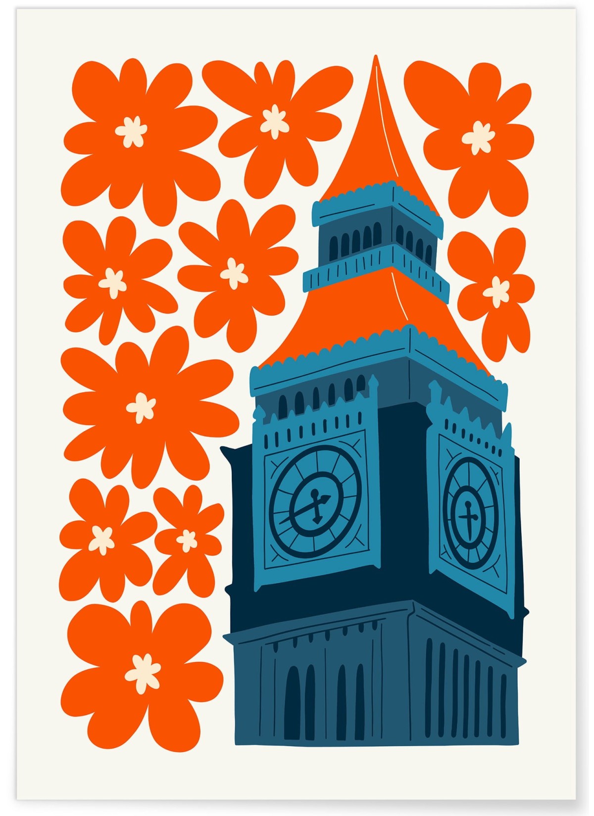 Affiche Londres Big Ben