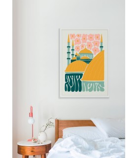 Affiche Istanbul Sainte-Sophie