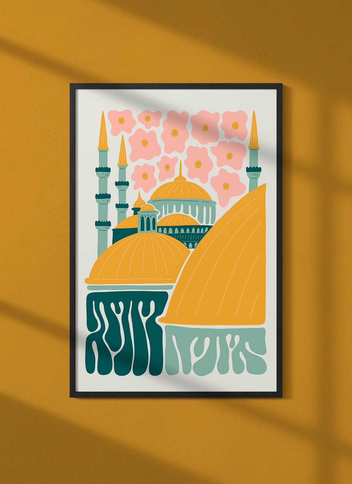 Affiche Istanbul Sainte-Sophie