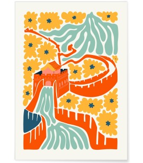 Affiche Muraille de Chine