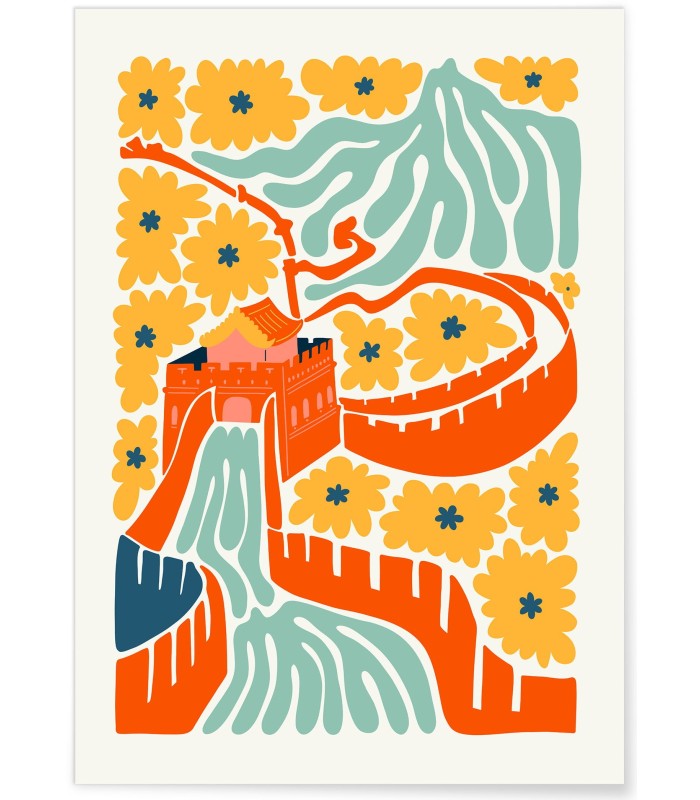 Affiche Muraille de Chine