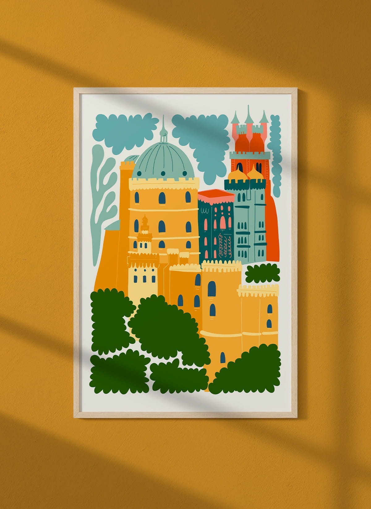 Affiche Portugal Palais national de Pena