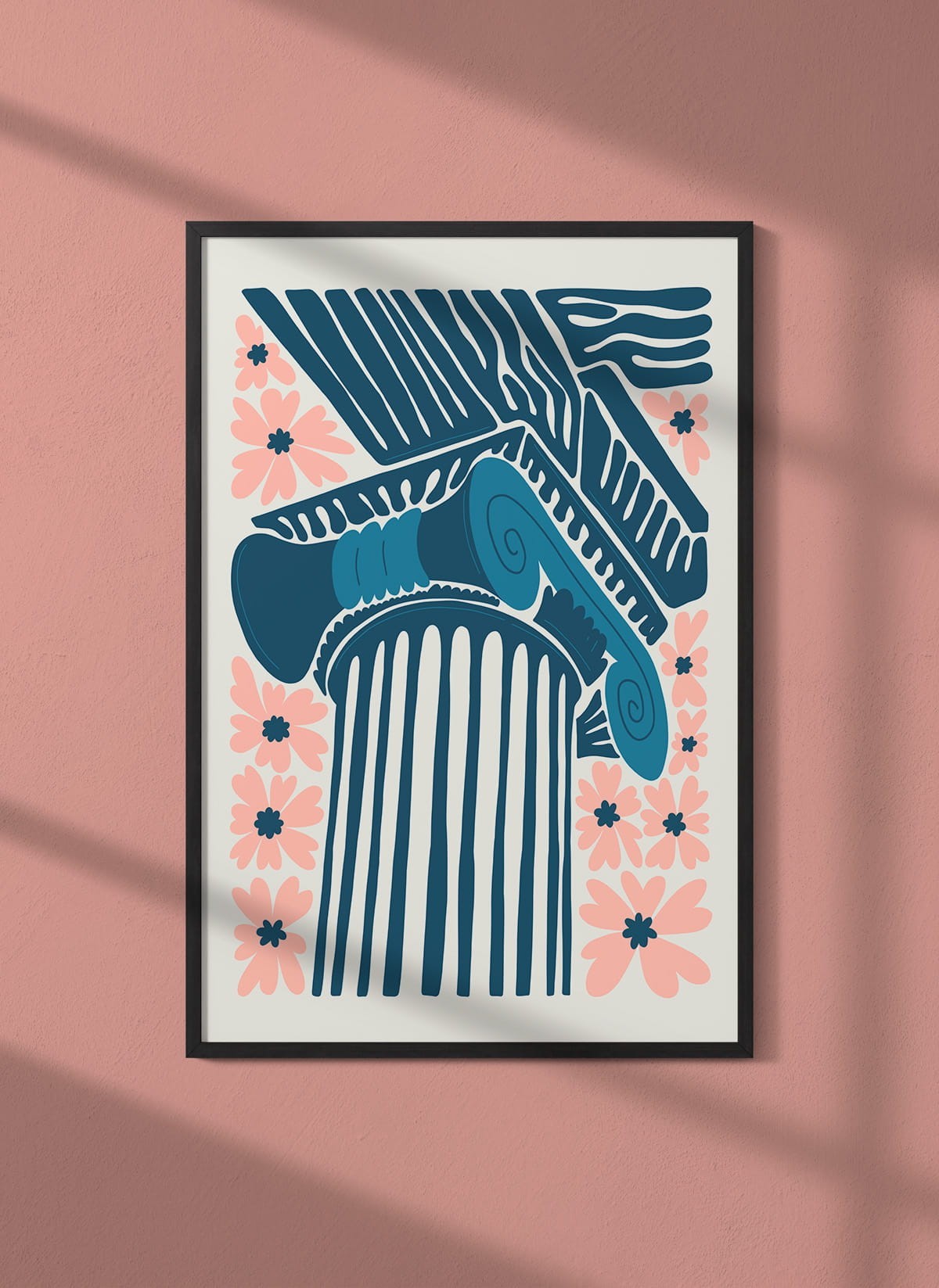 Affiche Grèce Parthénon