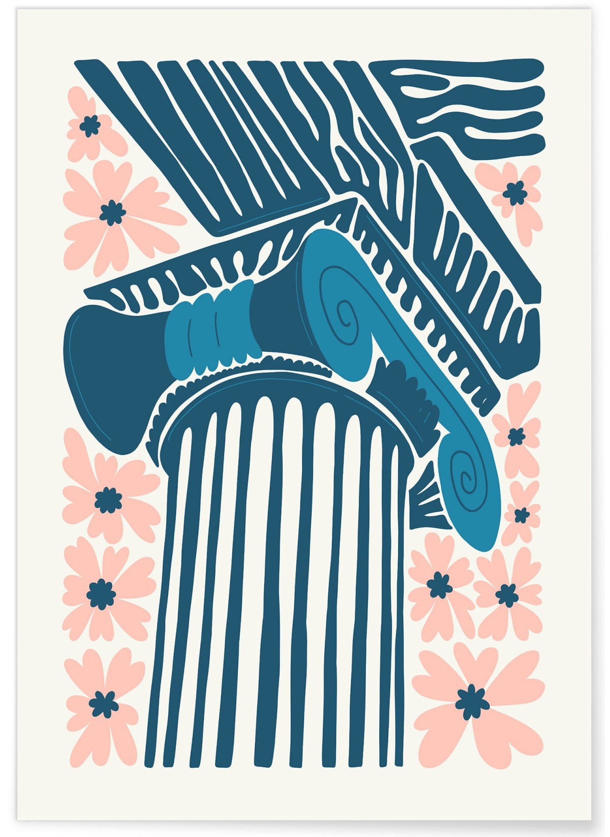 Affiche Grèce Parthénon