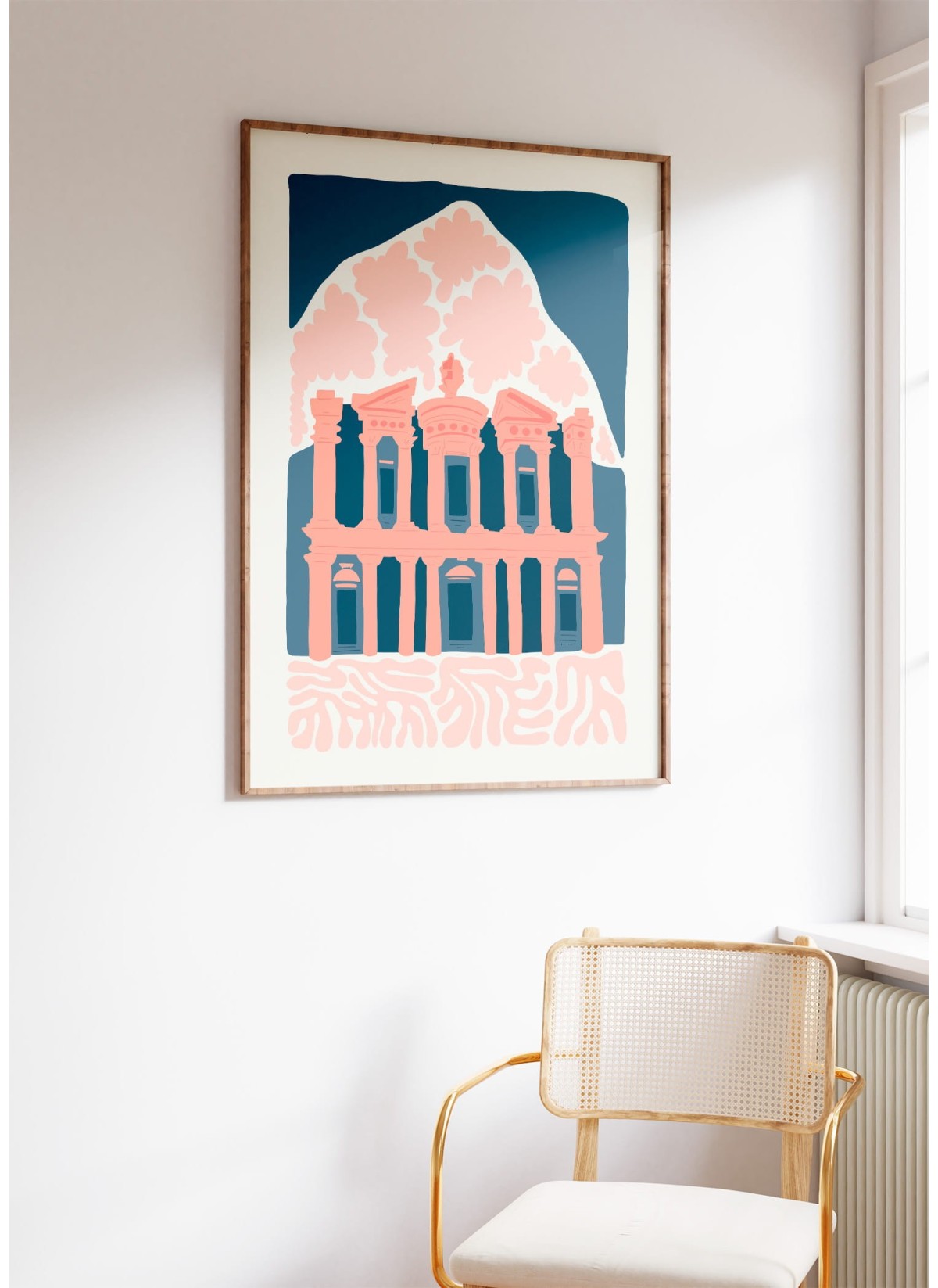 Affiche Jordanie Pétra