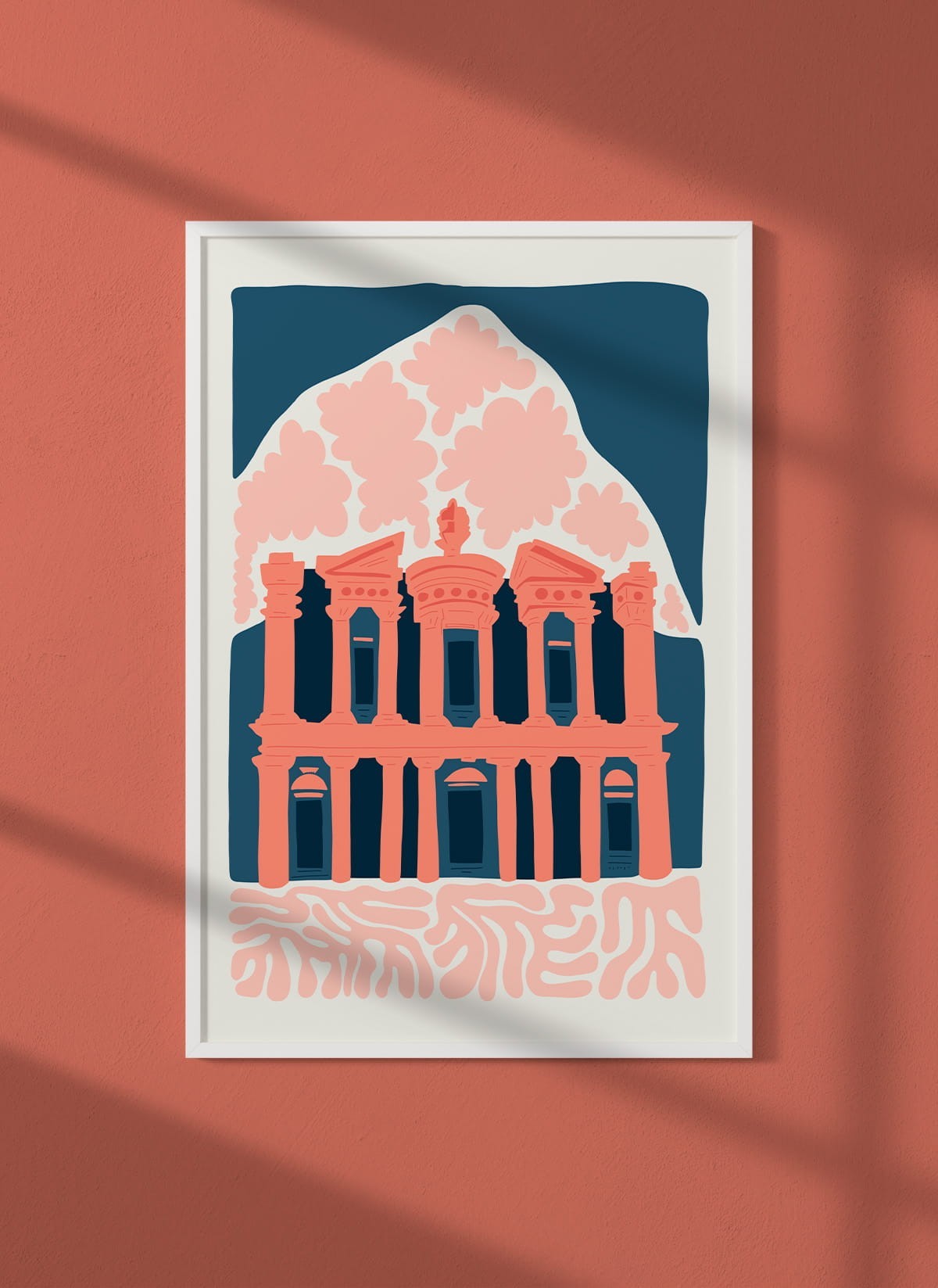 Affiche Jordanie Pétra