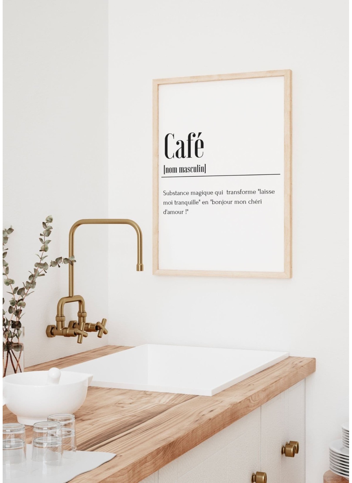Poster Définition Café