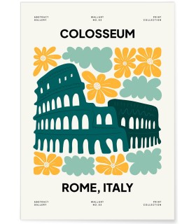 Affiche Rome Colisée