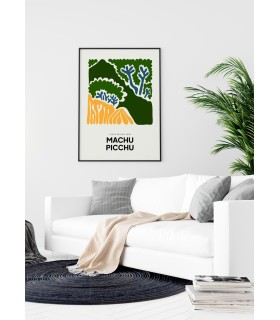 Affiche Pérou Machu Picchu