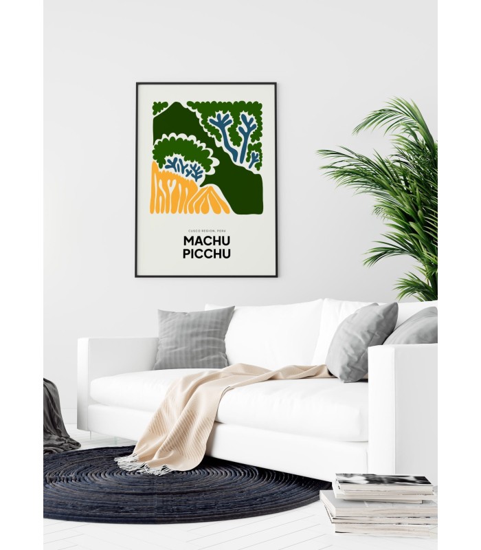 Affiche Pérou Machu Picchu