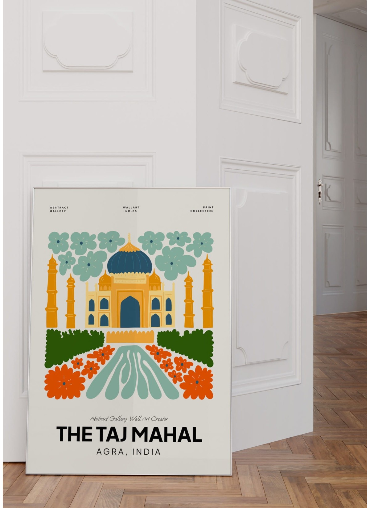 Affiche Inde Taj Mahal 2