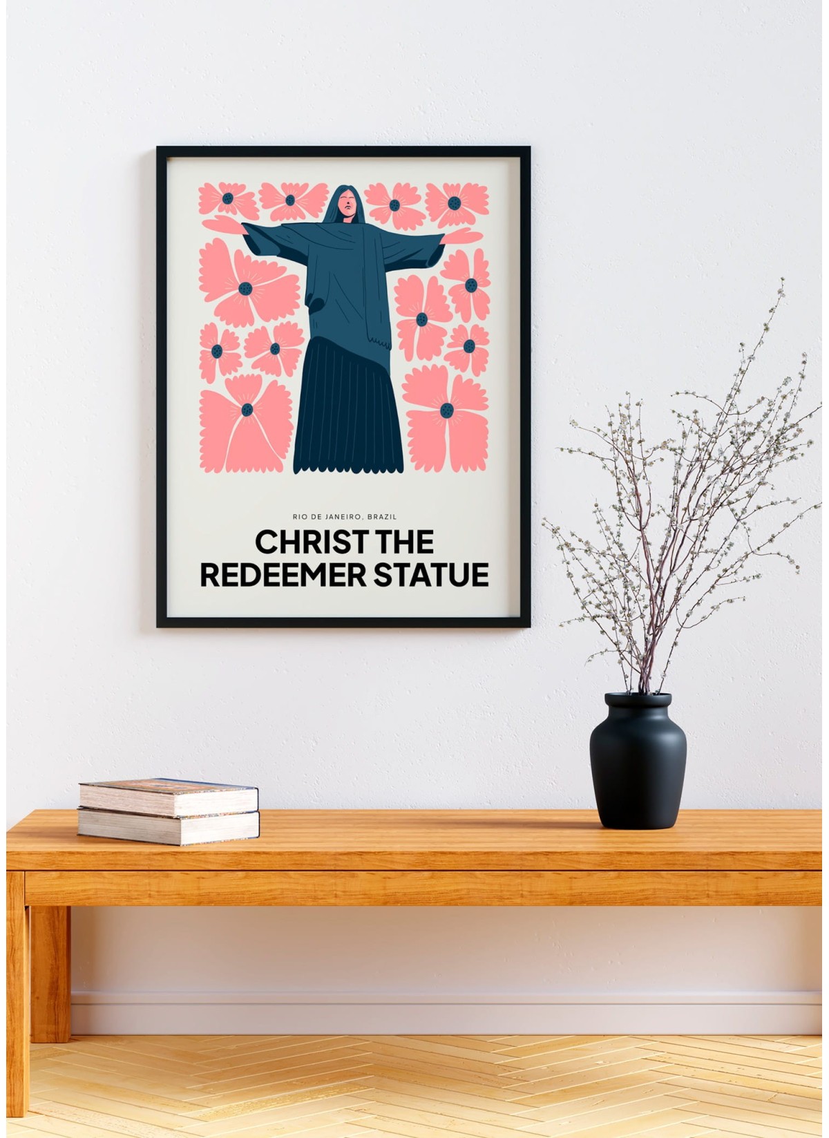 Affiche Rio Statue du Christ Rédempteur