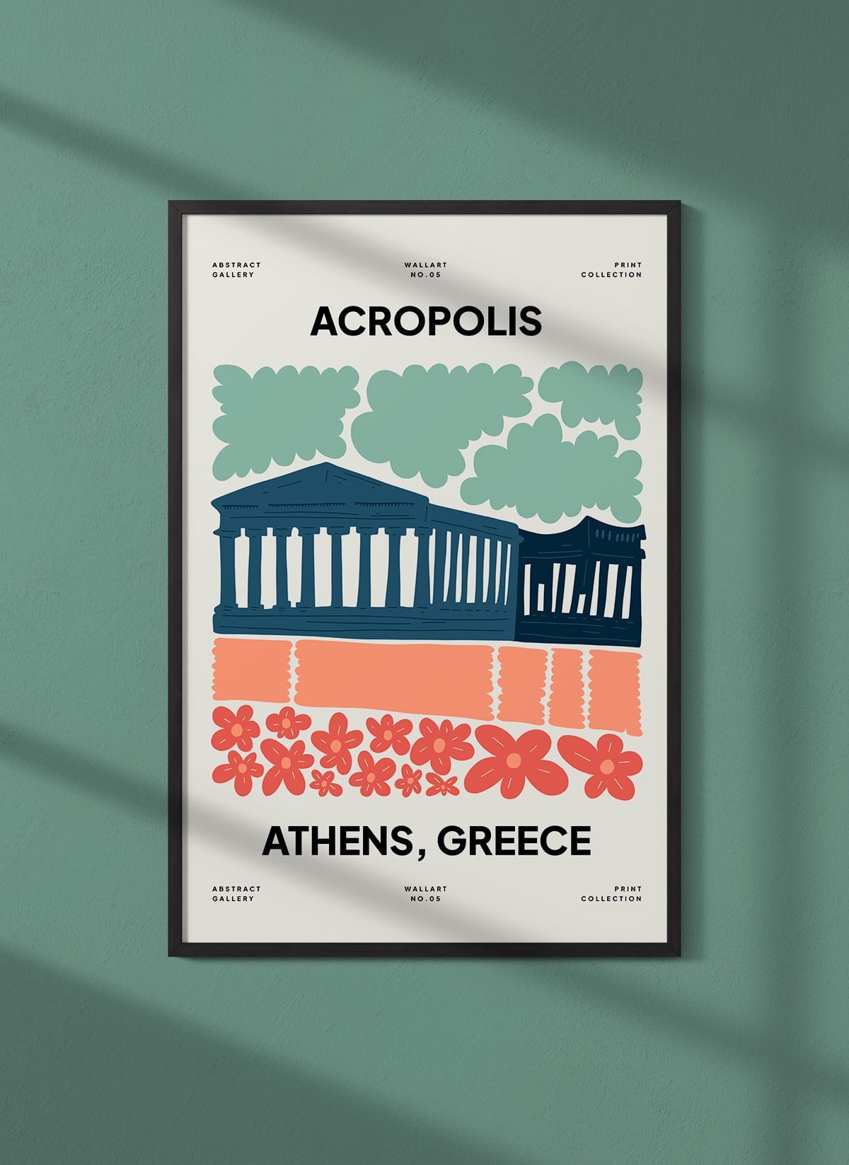 Affiche Grèce Acropolis