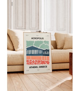 Affiche Grèce Acropolis