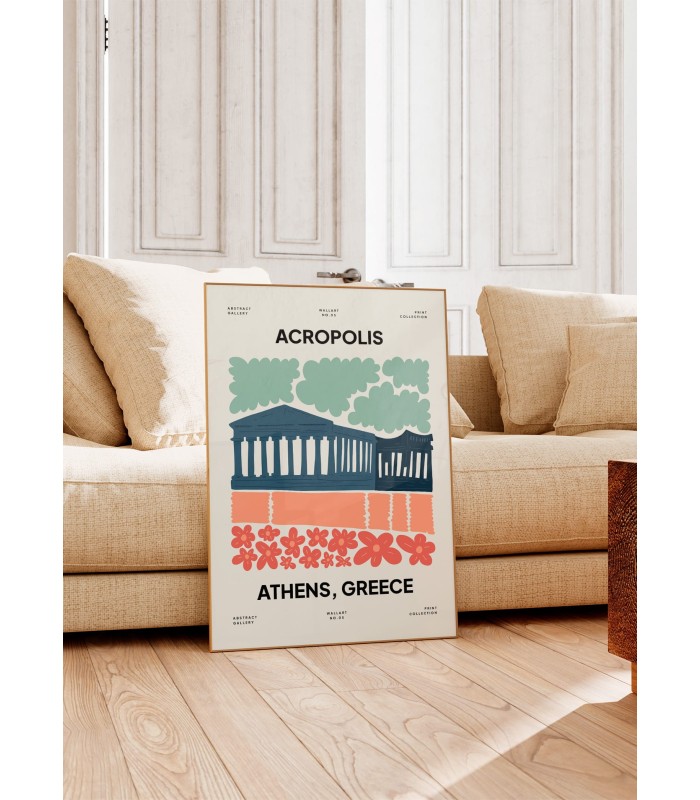 Affiche Grèce Acropolis