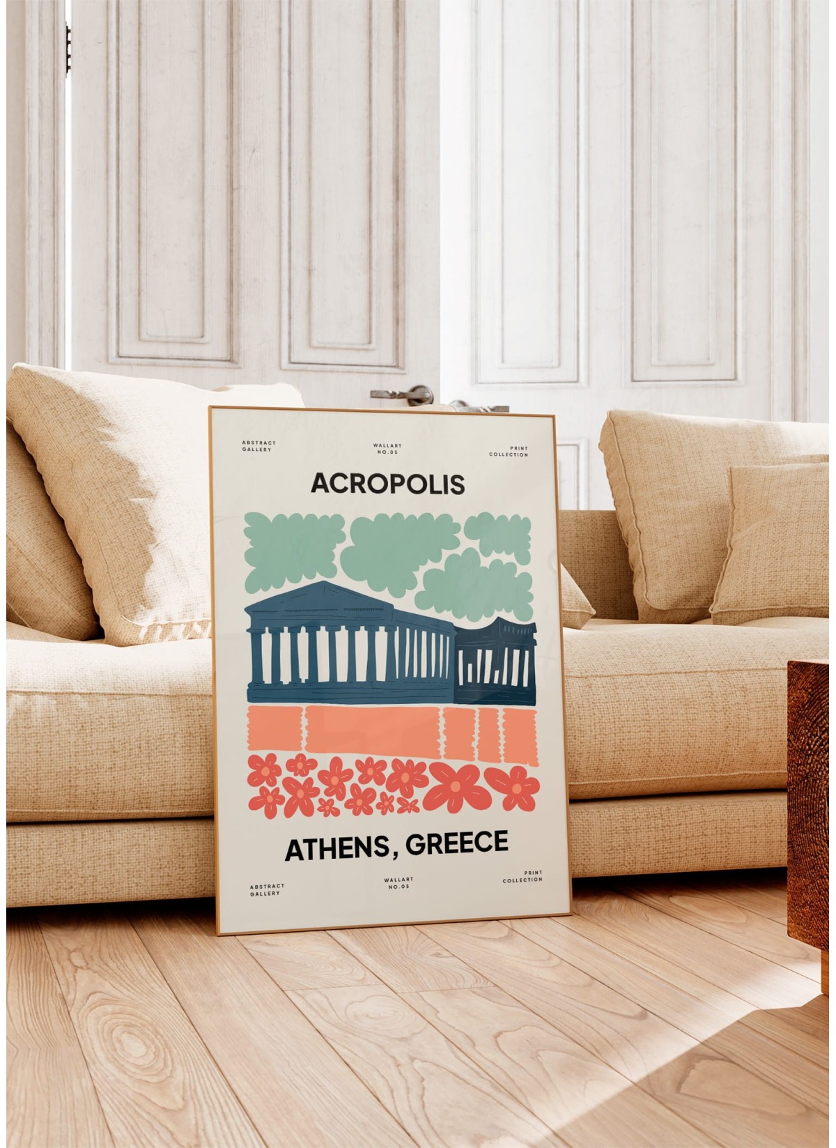Affiche Grèce Acropolis