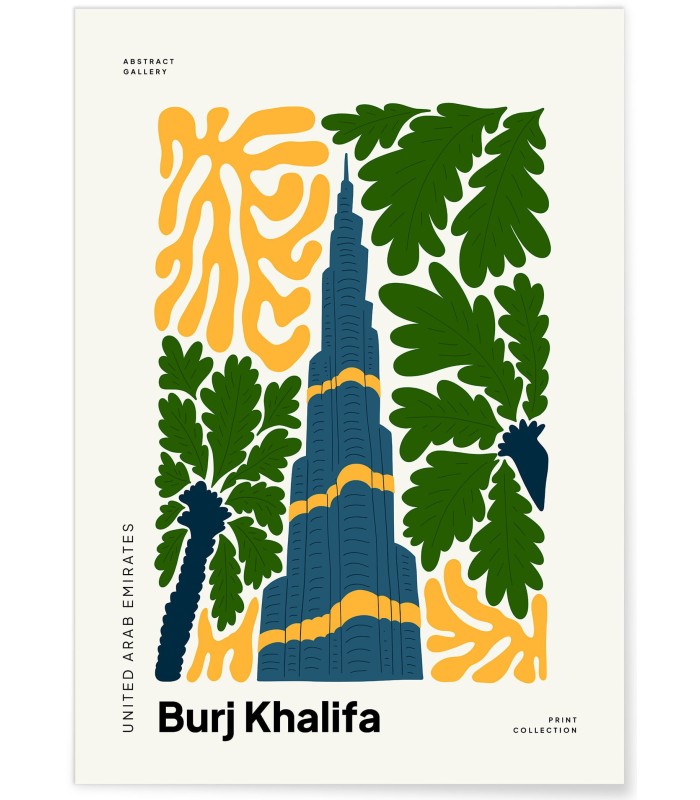 Affiche UAE Burj Khalifa