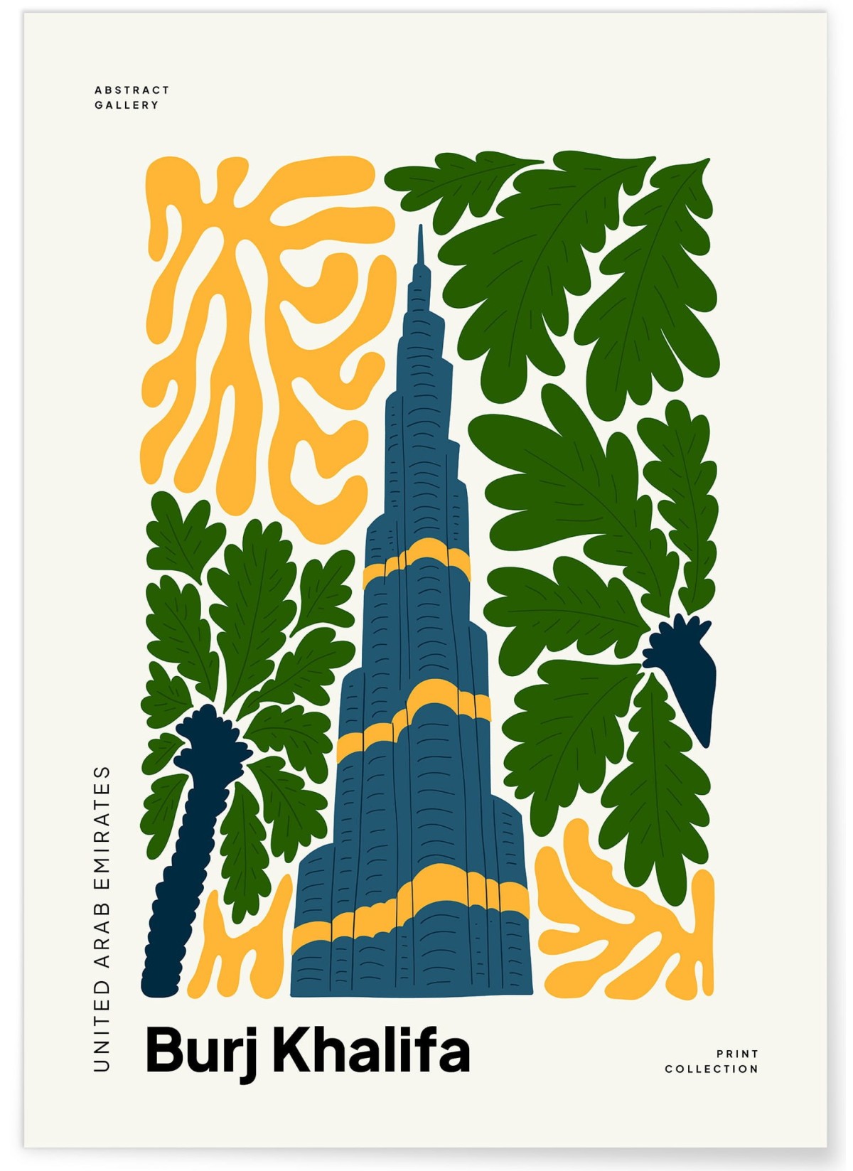 Affiche UAE Burj Khalifa